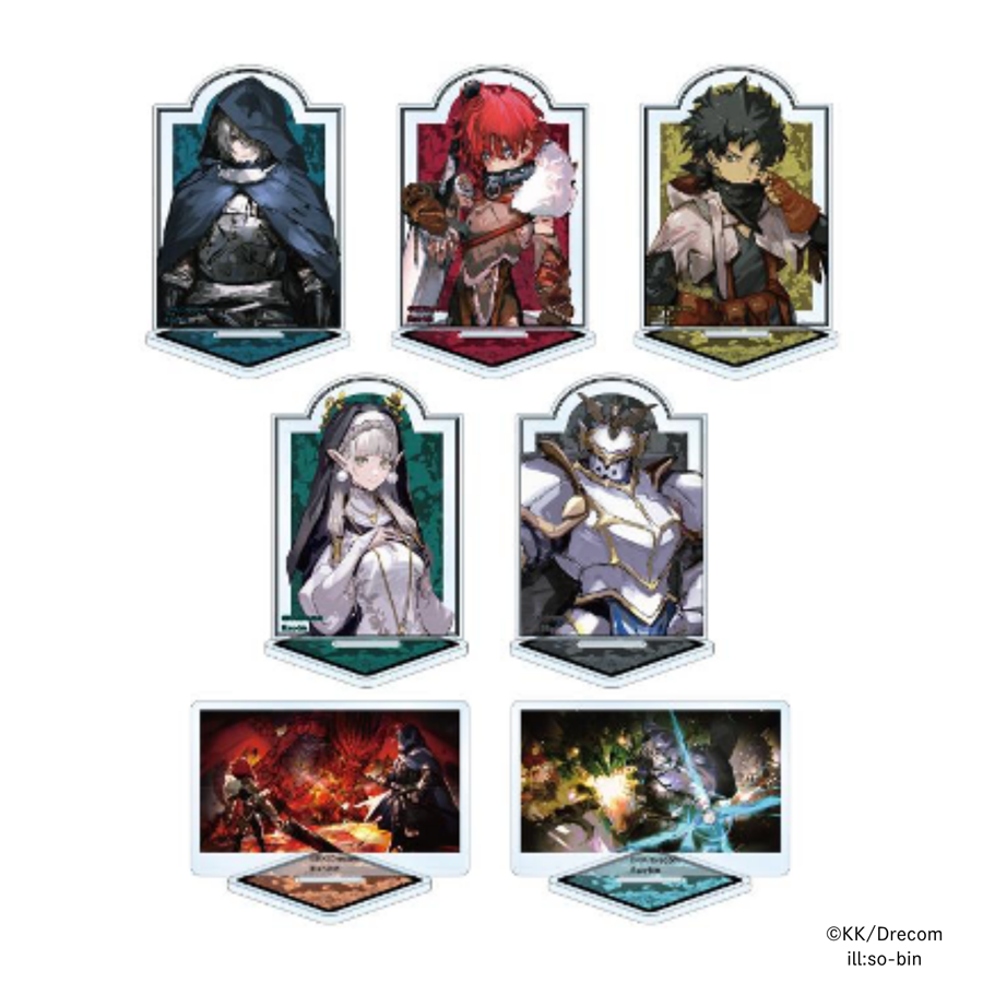 Trading Acrylic Stand
